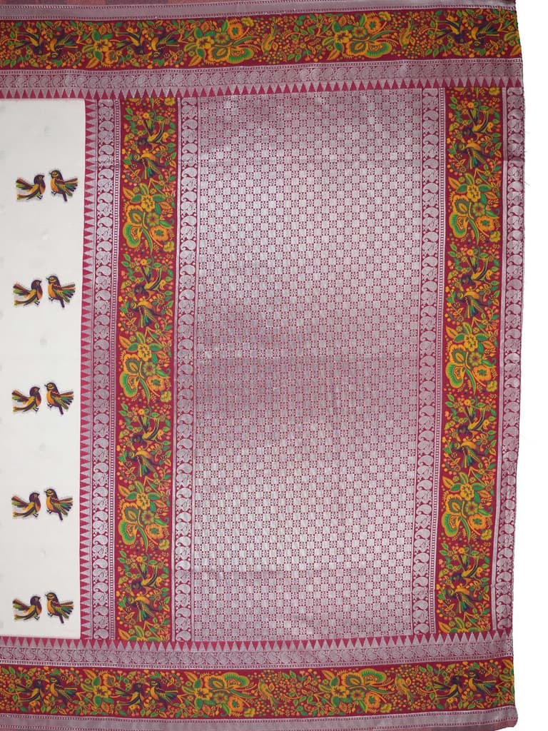 Mimosa Women's Woven Design Banarasi Style Art Silk Saree With Blouse Piece : SA00001992HWFREE — photo 7