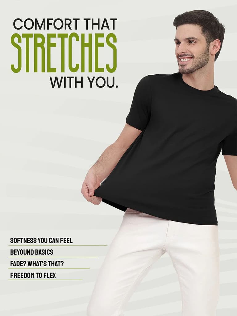 Truly Classic Organic Cotton T-shirts - Pack Of 3 — photo 3