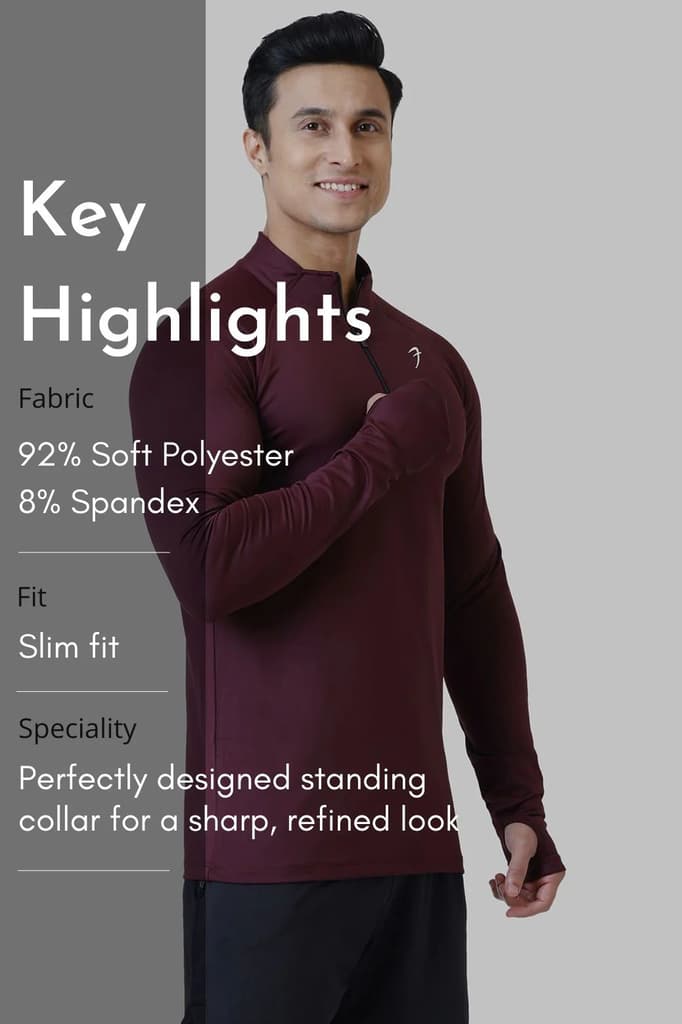Rush Pullover Wine — photo 8