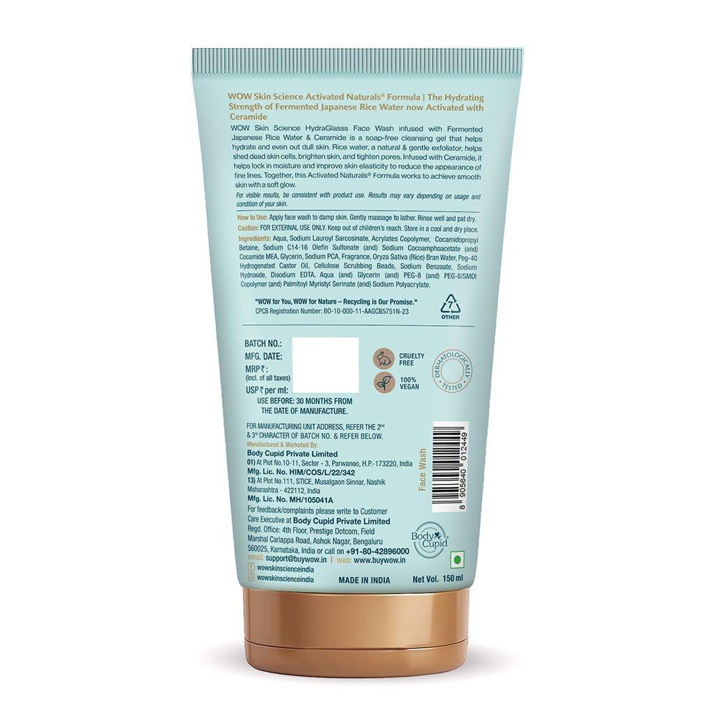 Hydra Glass Face Wash Glass-Skin Glow Cleanser