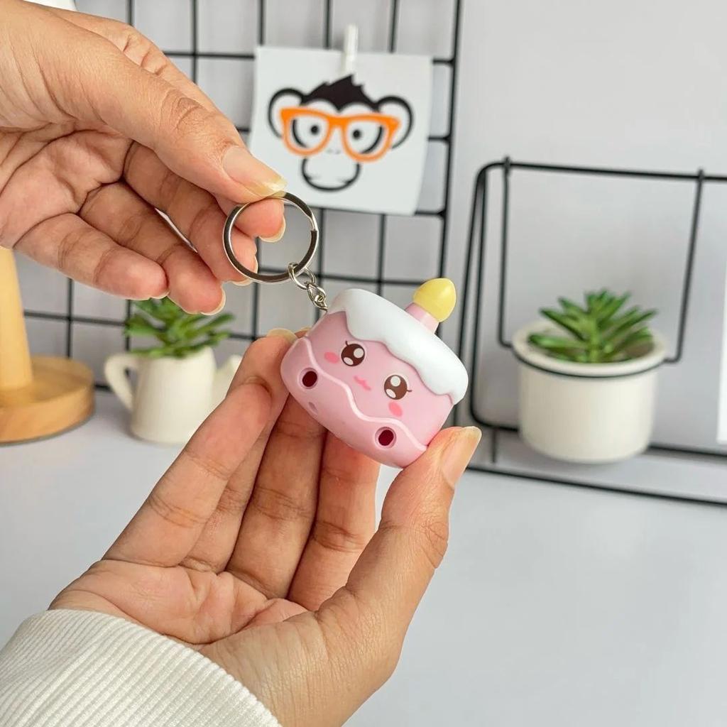 Candle Cake Keychain With Happy Birthday Sound — photo 3