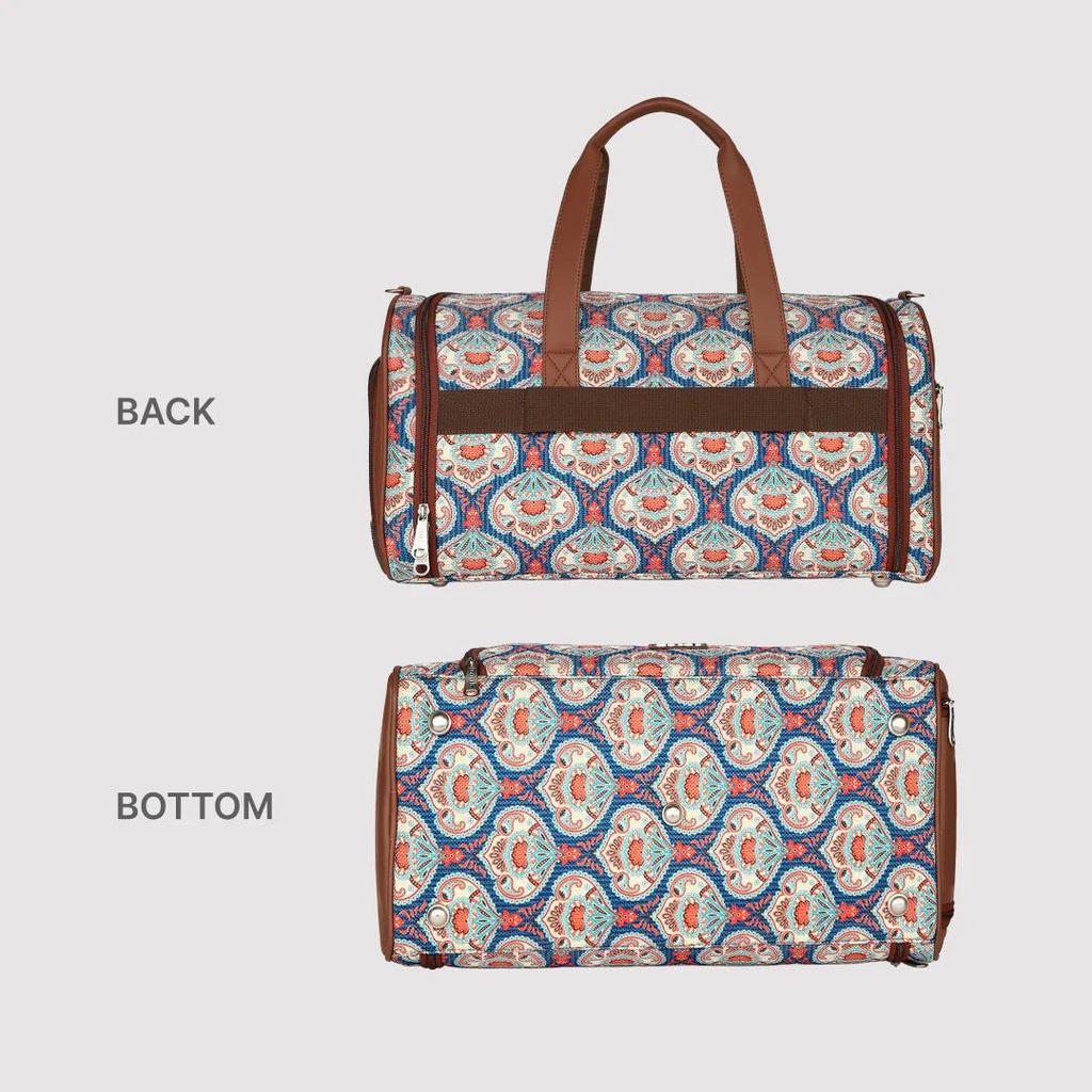 Kovil Blue Weekender Duffle Bag — photo 9