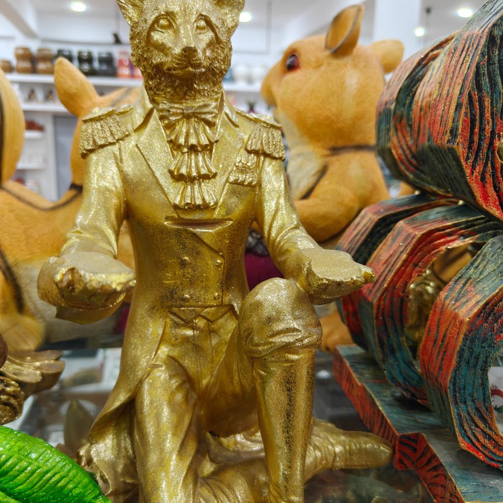 Gold Statue of a Man | Sculpture | Gold | Art Deco