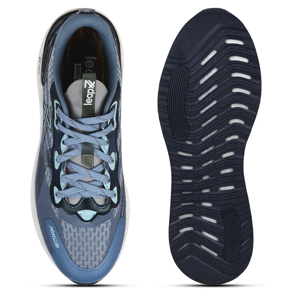 Leap7x By Liberty Men TORNADO-1 S.Blue Sports Lacing Shoes — photo 6