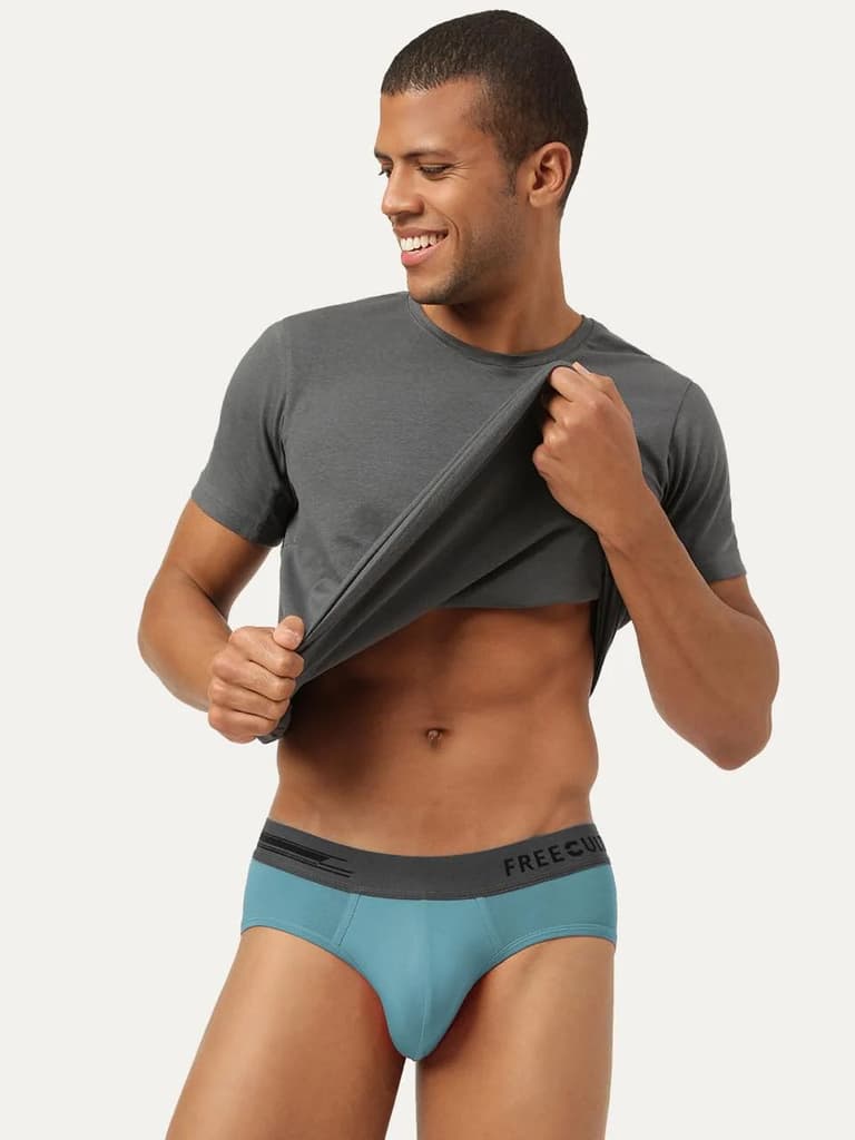 Men's Anti-Bacterial Micro Modal Brief in Contrast Waistband (Pack of 1) — photo 4