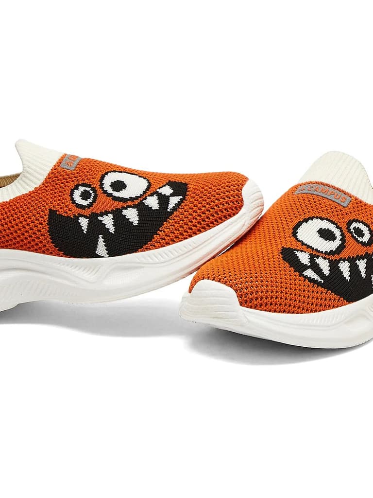 GALRO K Orange Kids Walking Shoes — photo 7