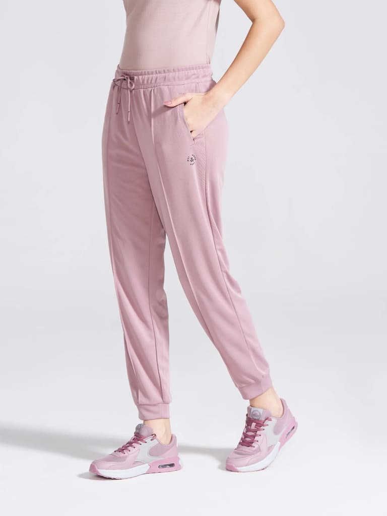 Women's Mauve Regular Fit Track Pants — photo 2