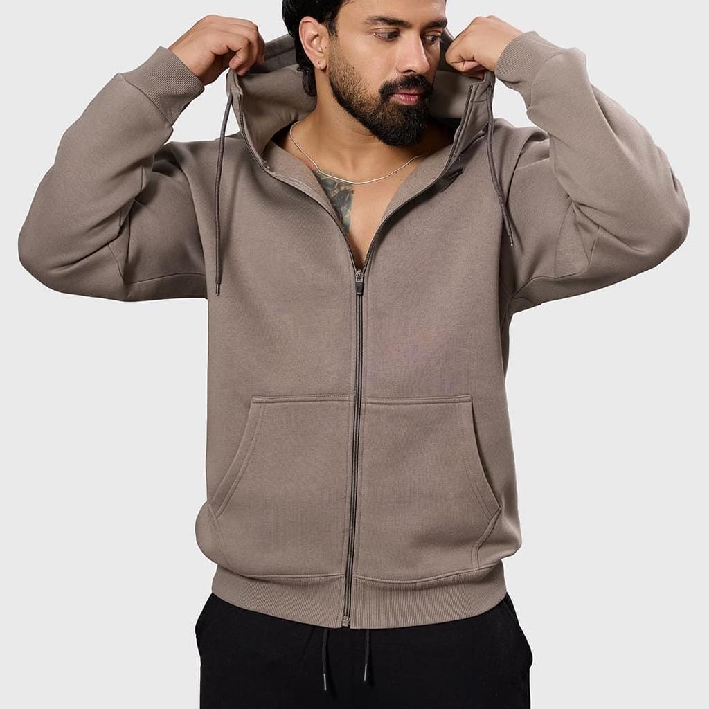 Brookline Oversized Jacket Brown