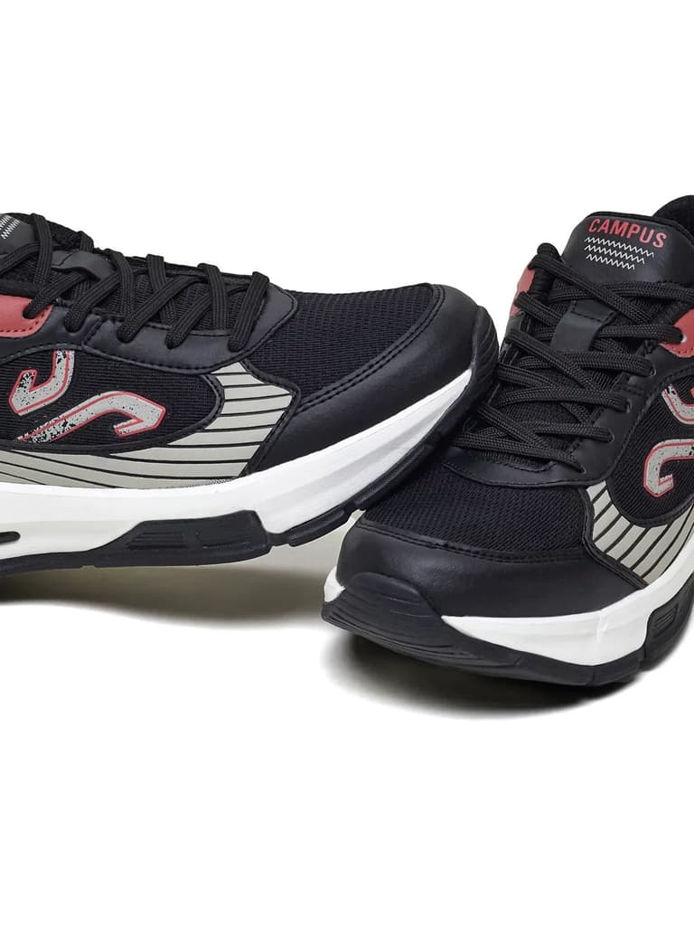 DENRO Black Men's Sneakers — photo 7