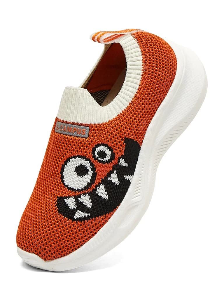 GALRO K Orange Kids Walking Shoes — photo 3
