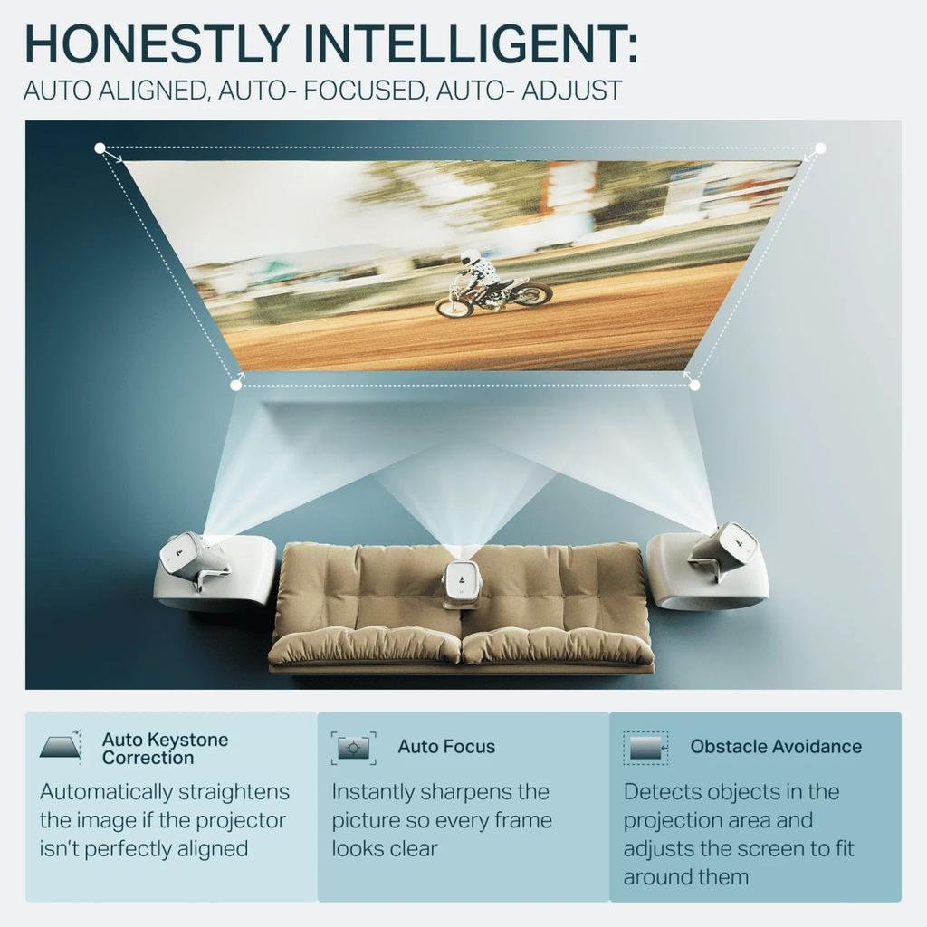 boAt Cinehead M1 | Full HD Smart Projector with Android 12 and Up to 150” Big-Screen Viewing — photo 7