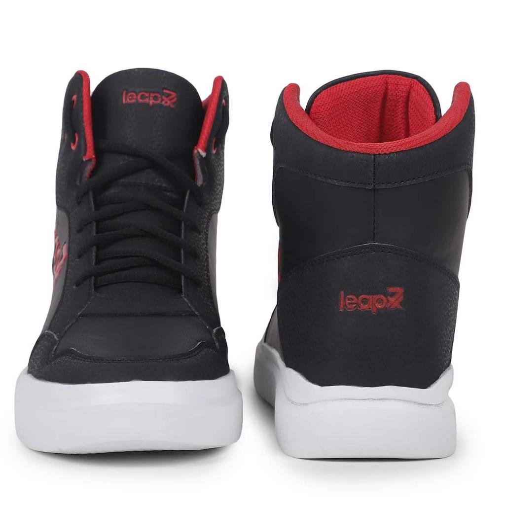 Leap7x Casual Black Lacing Sneakers VENOUR-1E By Liberty — photo 6
