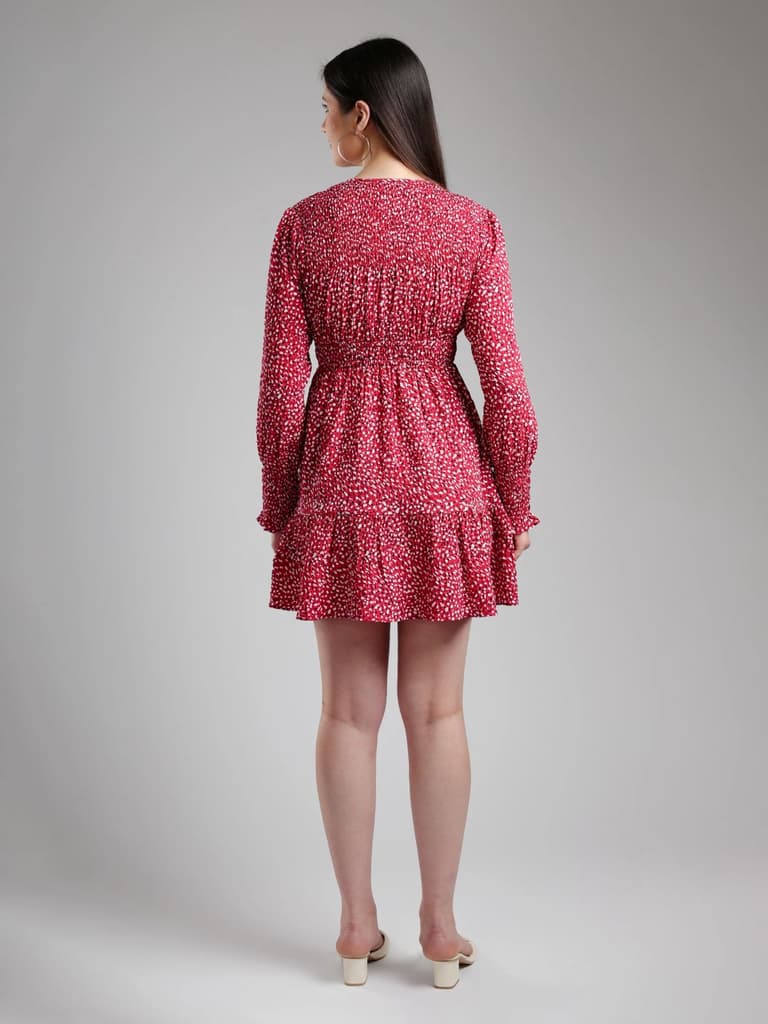 Beren Red Midi dress — photo 5