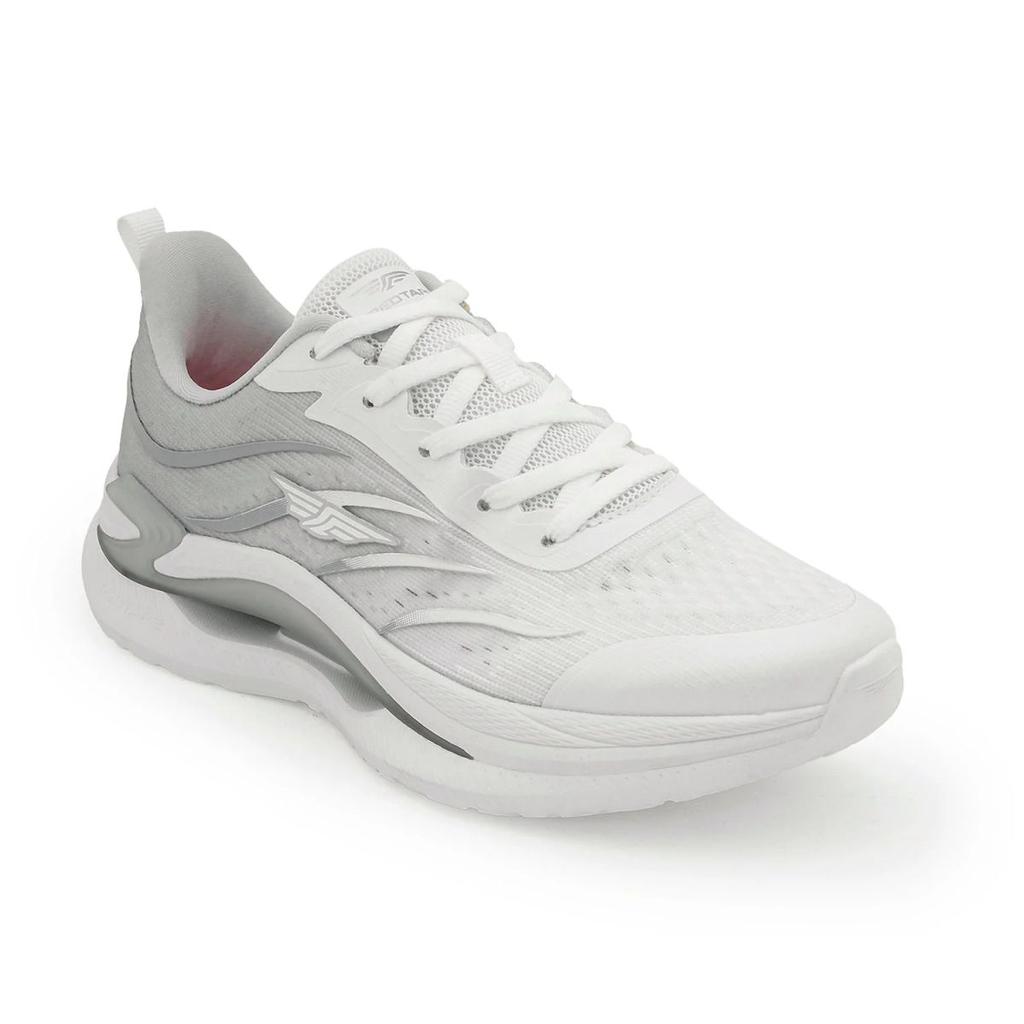 Sports Shoes for Women in White and Grey | Athleisure Shoes — 3 / White/Grey
