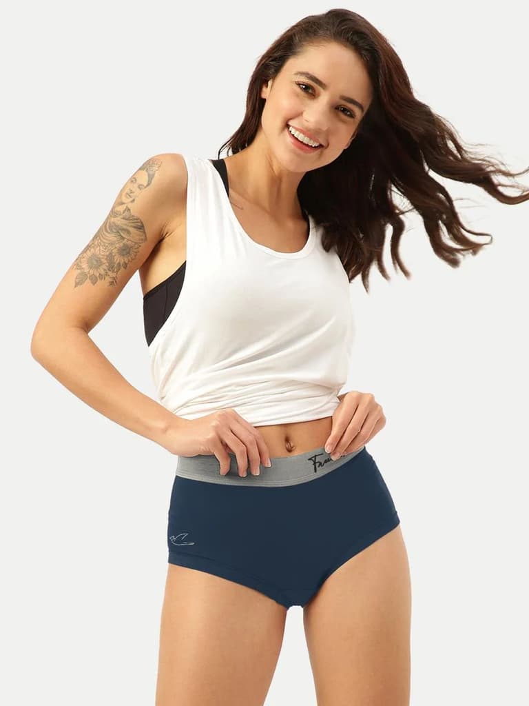 Women's Micro Modal Boxer Brief With Cult Waistband (Pack of 1) — photo 4