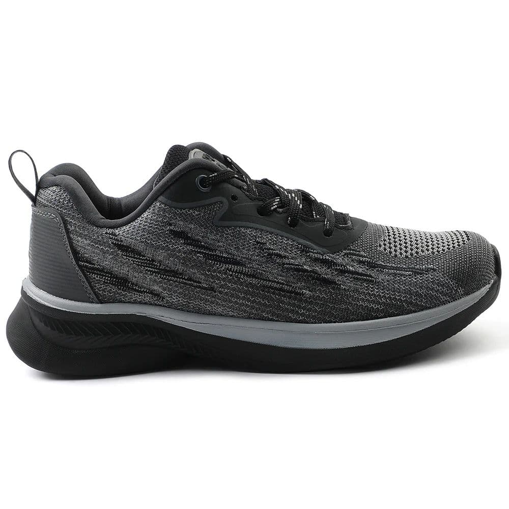 Leap7x Black Sports Lacing Running Shoes For Women MANTIS By Liberty — photo 2