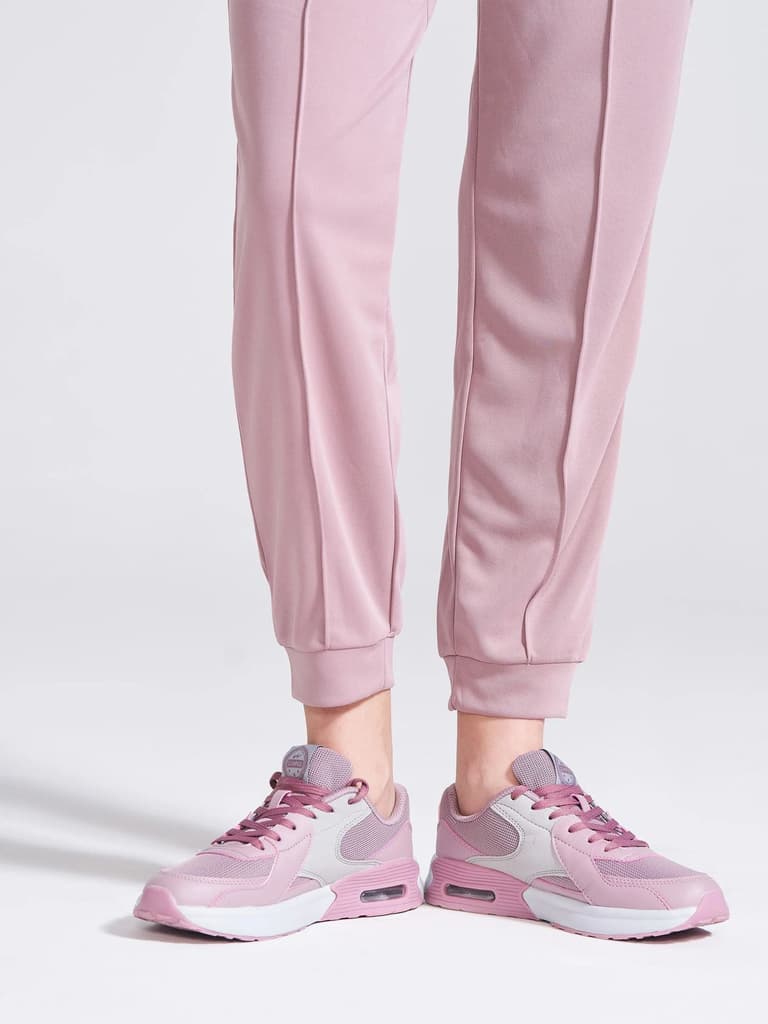 Women's Mauve Regular Fit Track Pants — photo 5
