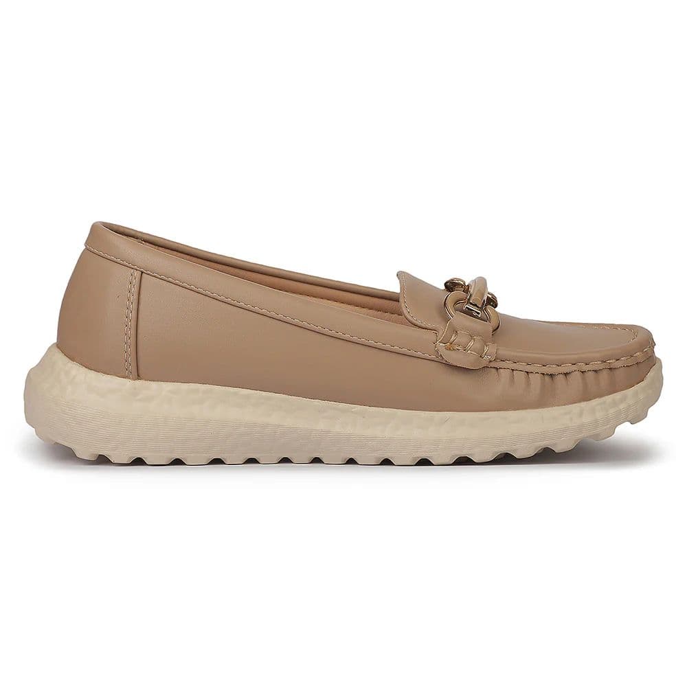 Healers ZQ-FDBL-10 Beige Casual Bellies Shoes for women by Liberty — photo 2
