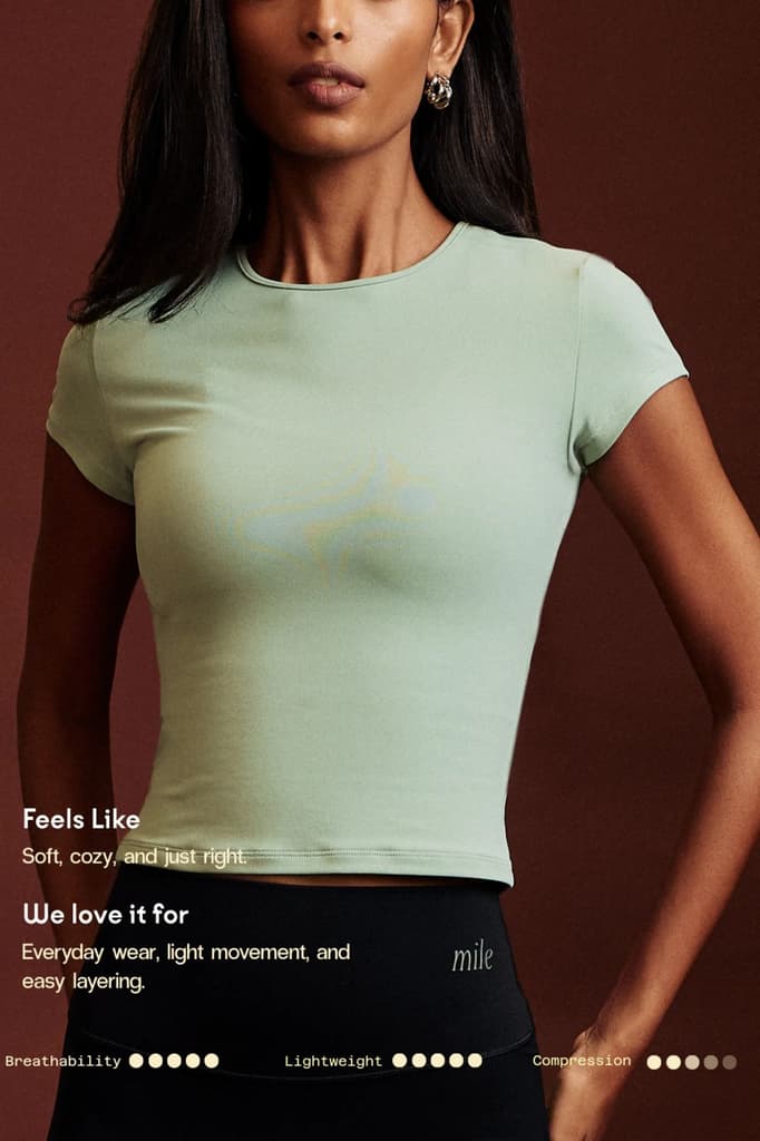 Pistachio OnTheGo Baby Tee — photo 5