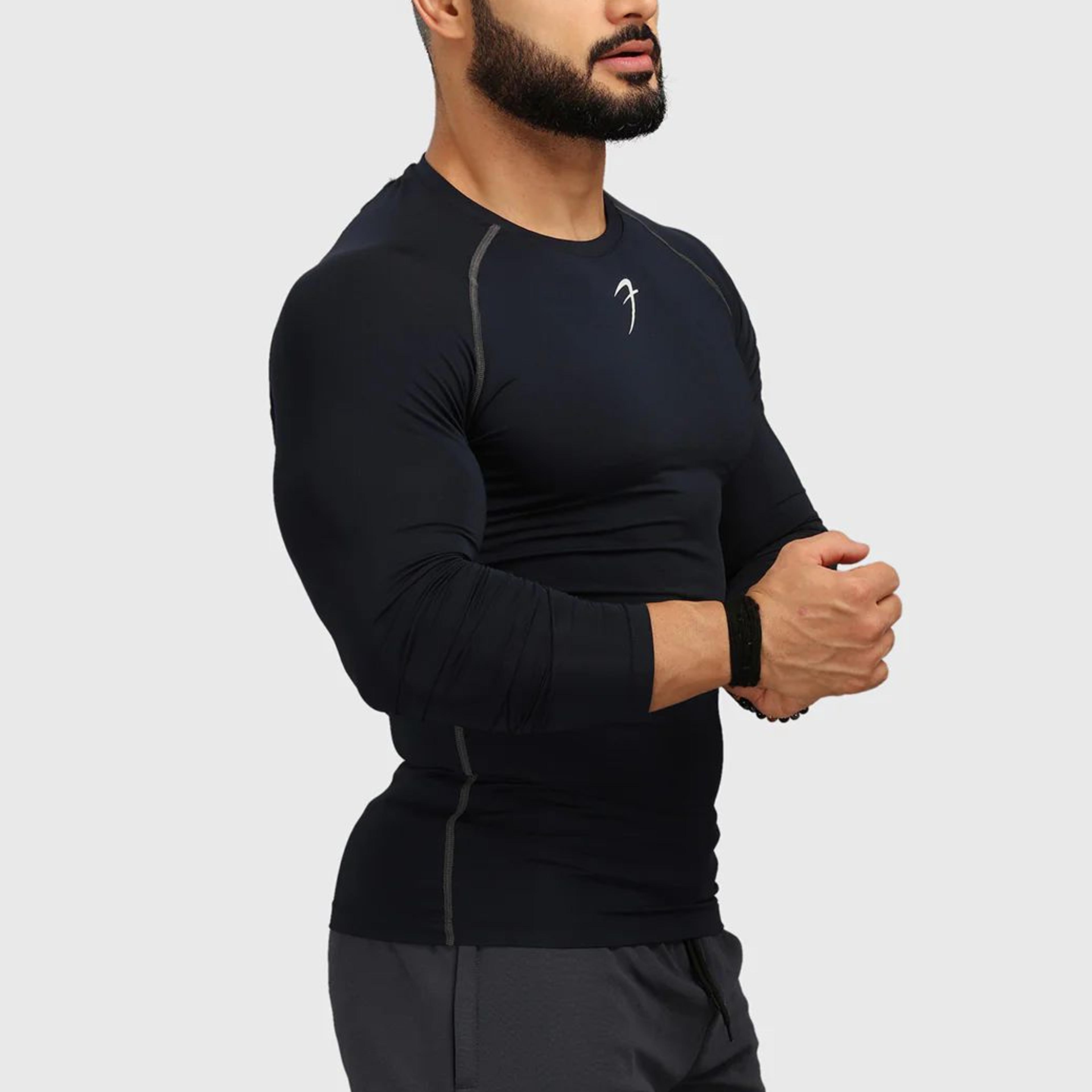 Compression Fullsleeves T-shirt Navy