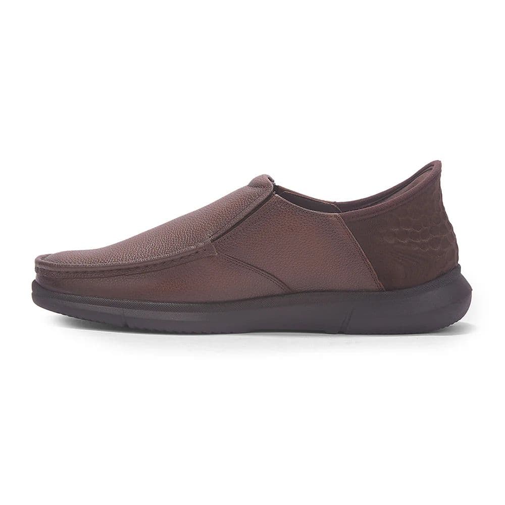 Healers Brown Formal Non Lacing Moccasin For Men S201-02 By Liberty — photo 8