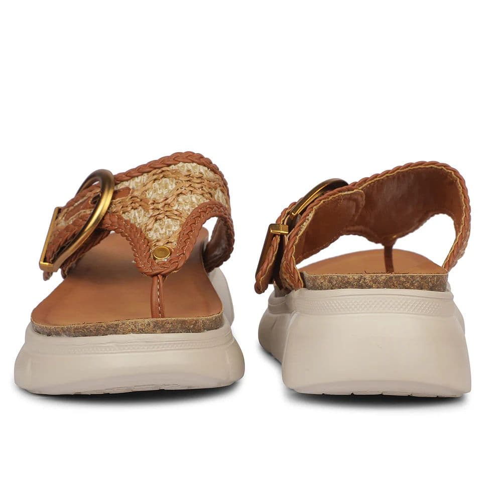 Healers ZQ-HDLT-01 Everyday Comfort Tan Casual Slip-on Slippers for women by Liberty — photo 6