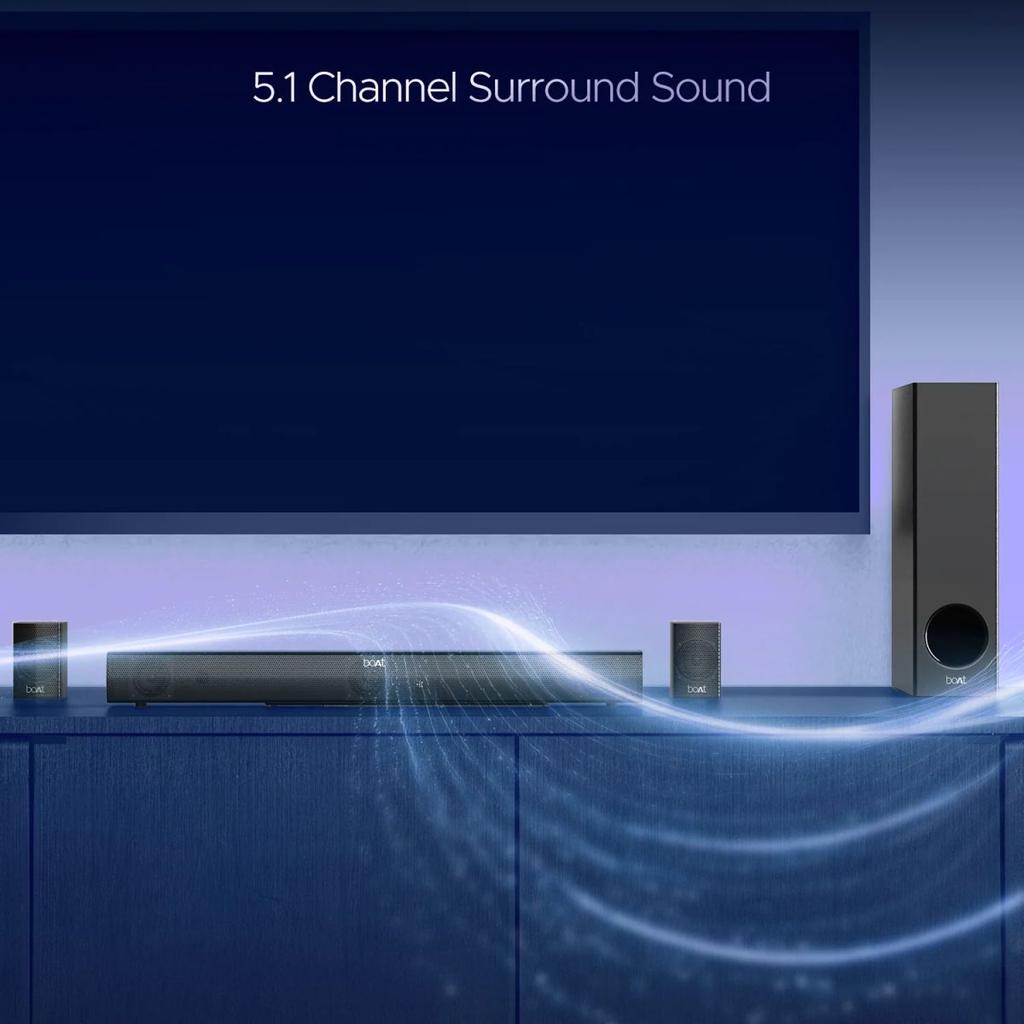 boAt Aavante Bar 2400 Pro | Bluetooth Soundbar with 5.1 Channel Surround Sound, Bluetooth v5.3, EQ Modes, Master Remote Control — photo 6