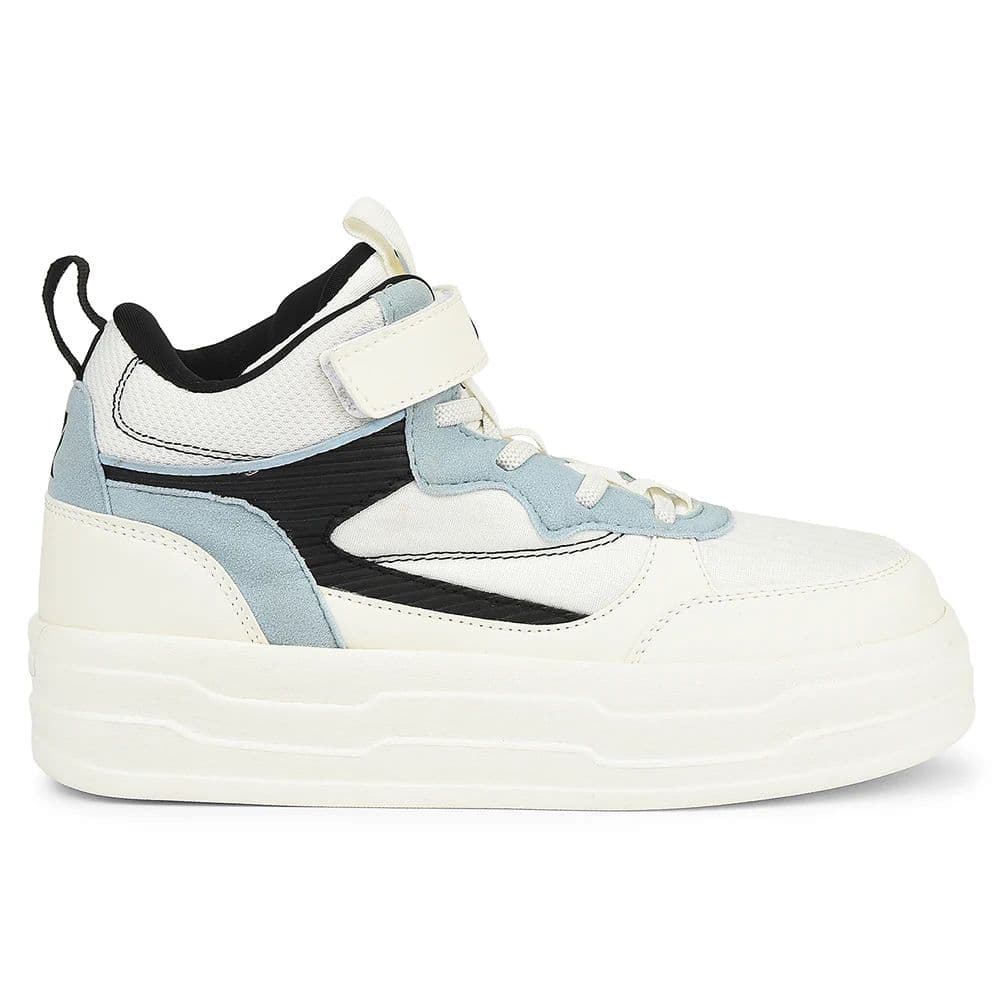 Leap7x Sky Blue Sporty Casual Lacing Sneakers For Women STYLO-10 By Liberty — photo 2