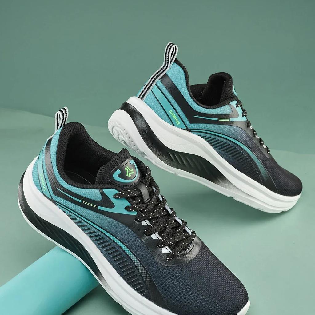 ROSIL Black Men's Running Shoes