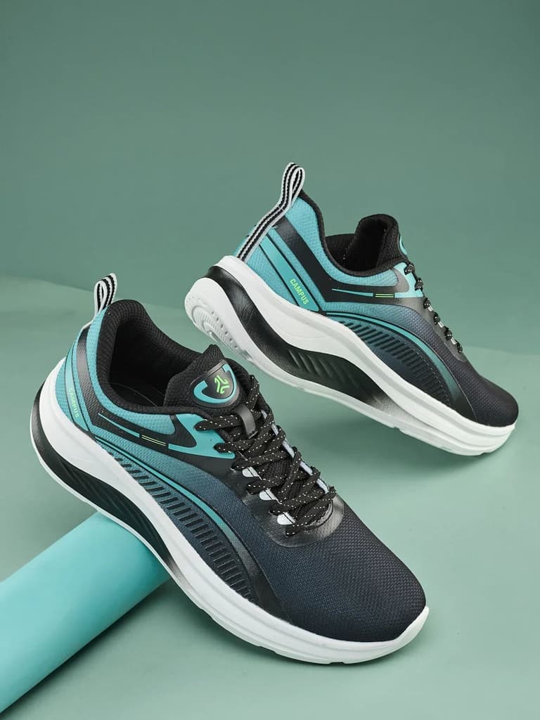 ROSIL Black Men's Running Shoes
