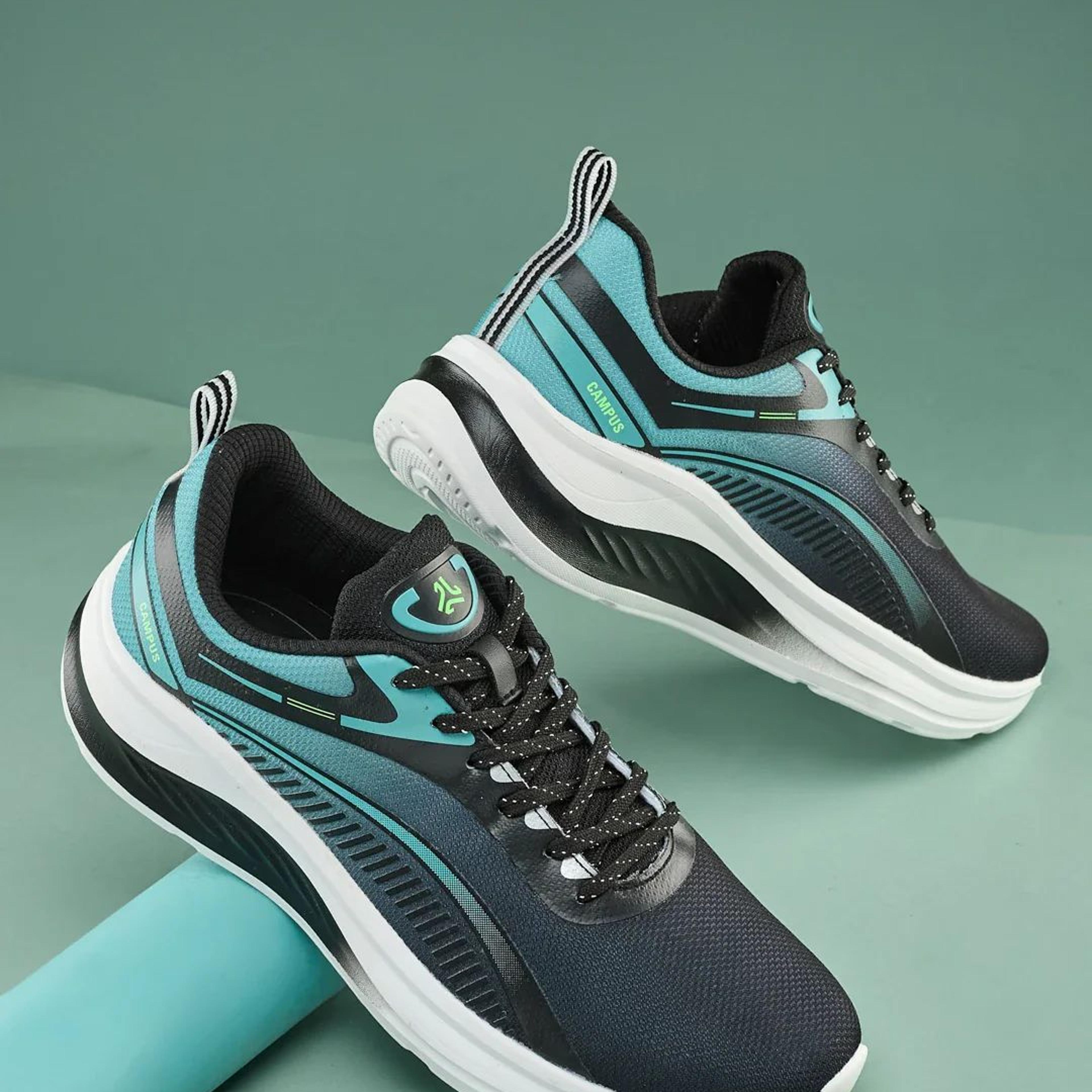 ROSIL Black Men's Running Shoes