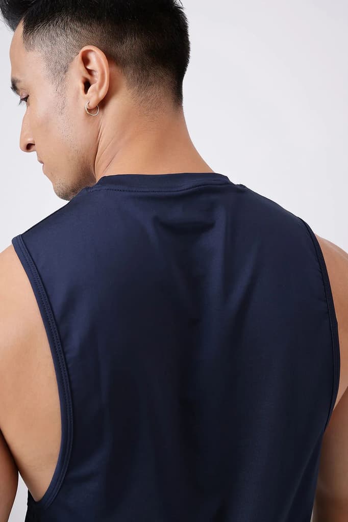 Urban Deep Arm Tank Navy — photo 4