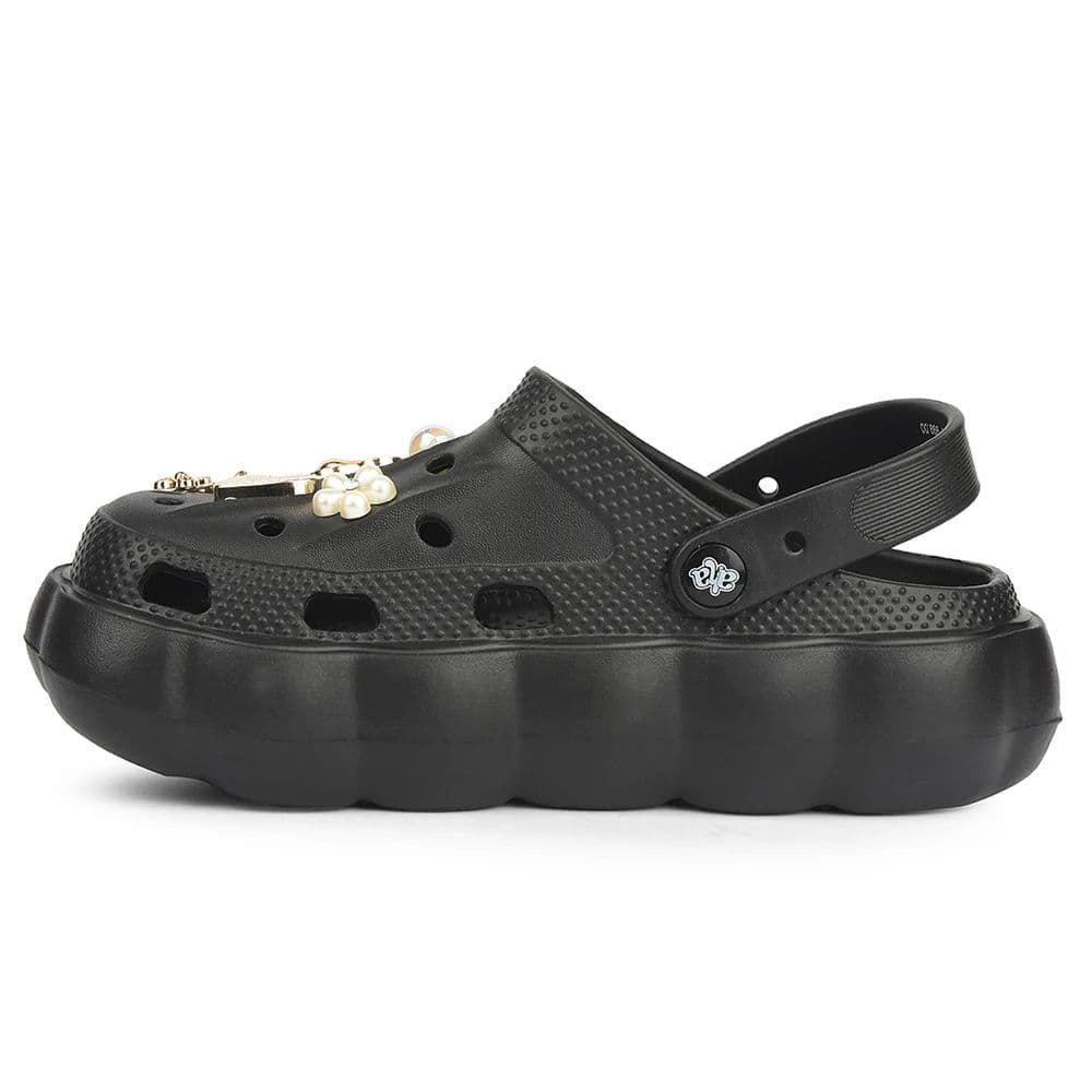 A-HA Black Casual Sling Back Clogs For Women ZQ-SH-012 By Liberty — photo 3