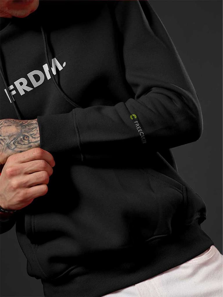 FRDM. Black Hoodie — photo 5