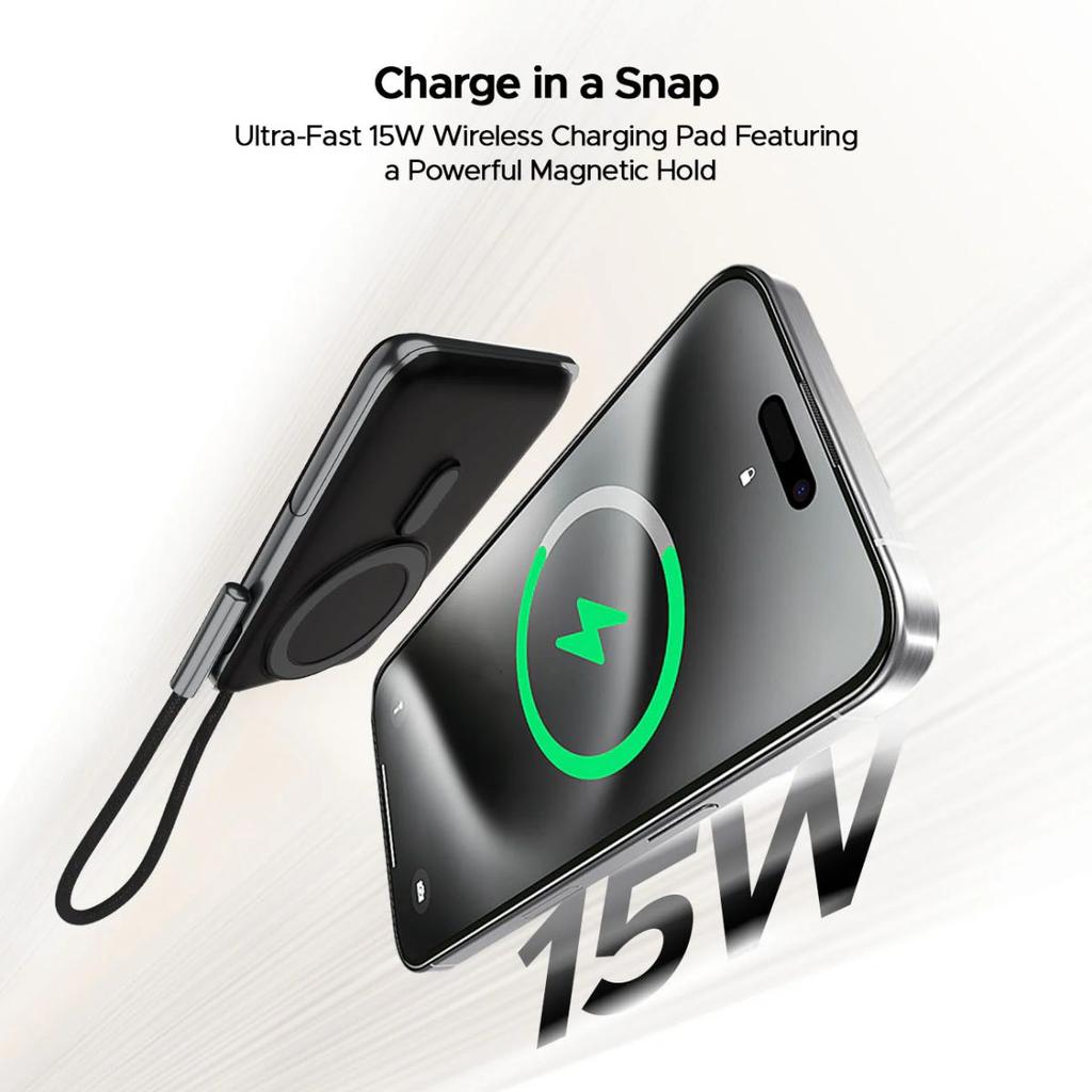 boAt EnergyShroom PB330 Magnacharge | 10000mAh magnetic wireless power bank with 15 W wireless charging, LED battery display, 12 Layer Smart IC Protection — photo 5