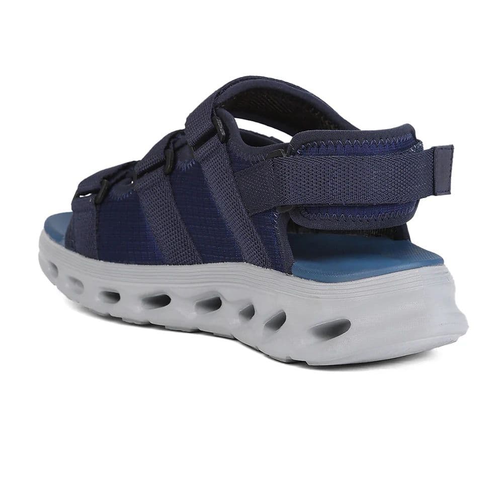 Leap7X AIRFLOW-S2 Men's Navy Blue Casual Sandals - Velcro Closure with Airflow Outsoles — photo 3
