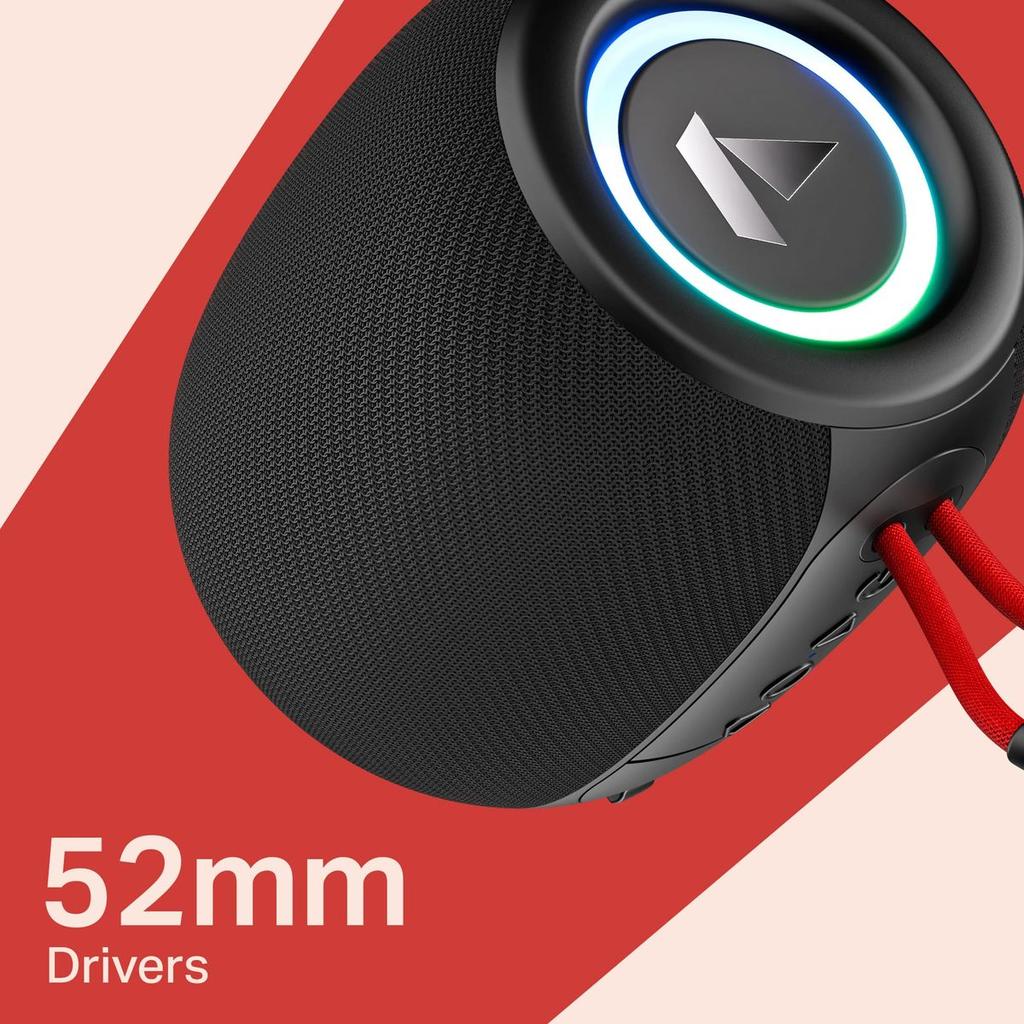 boAt Stone 208 | Portable Bluetooth Speaker with 5W Sound, TWS, RGB Lights and 8H Playback — photo 5