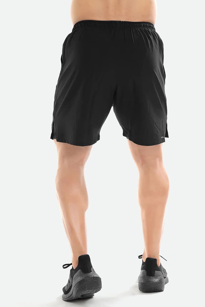 Blaze Nylon T-shirt Grey and 2 in 1 Compression Shorts Black — photo 7
