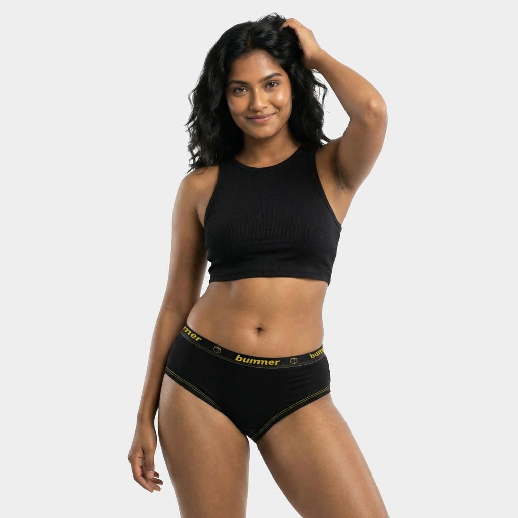 Cotton Stretch Hipster - Noir — photo 2