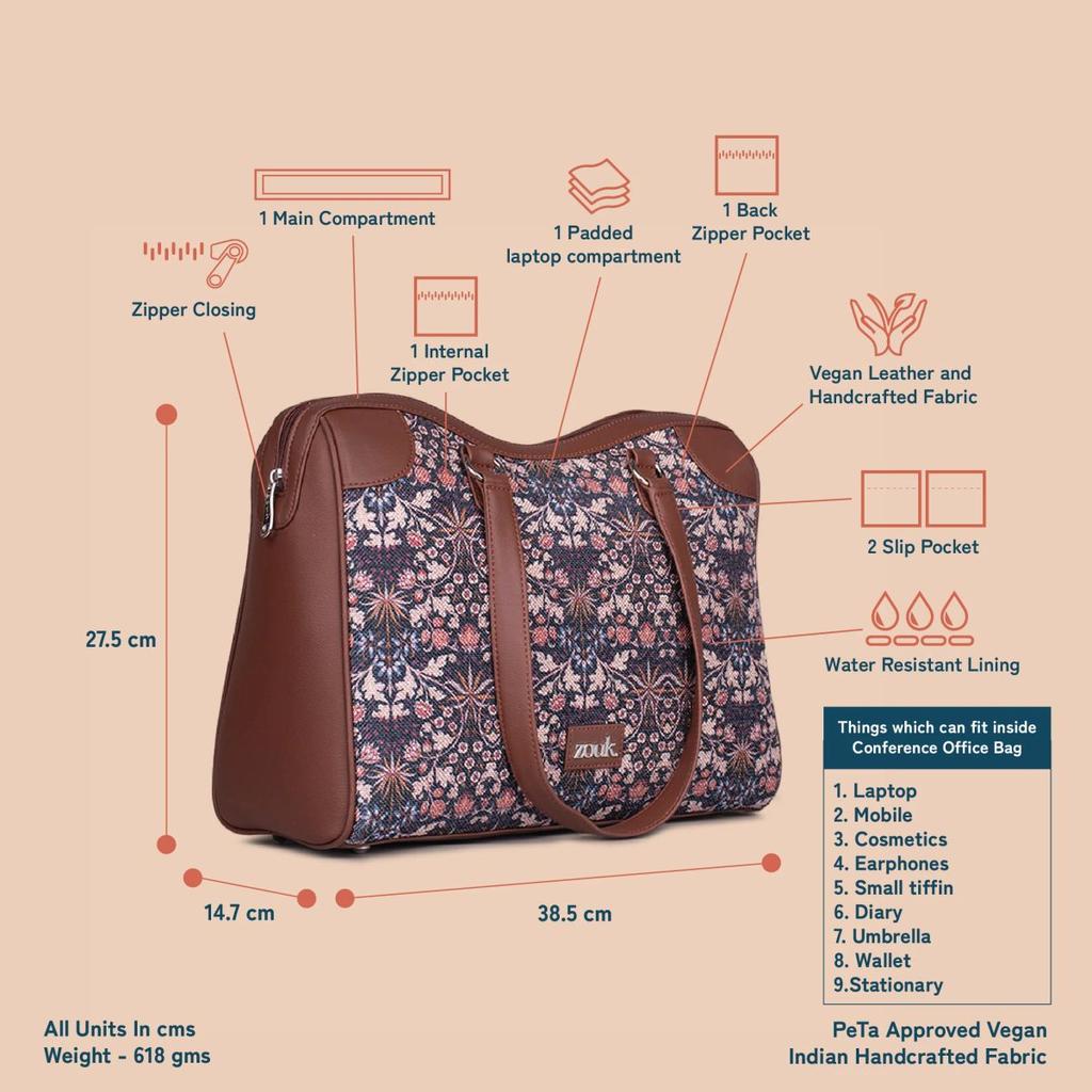 Kashmir Blooms Conference Office Bag — photo 5
