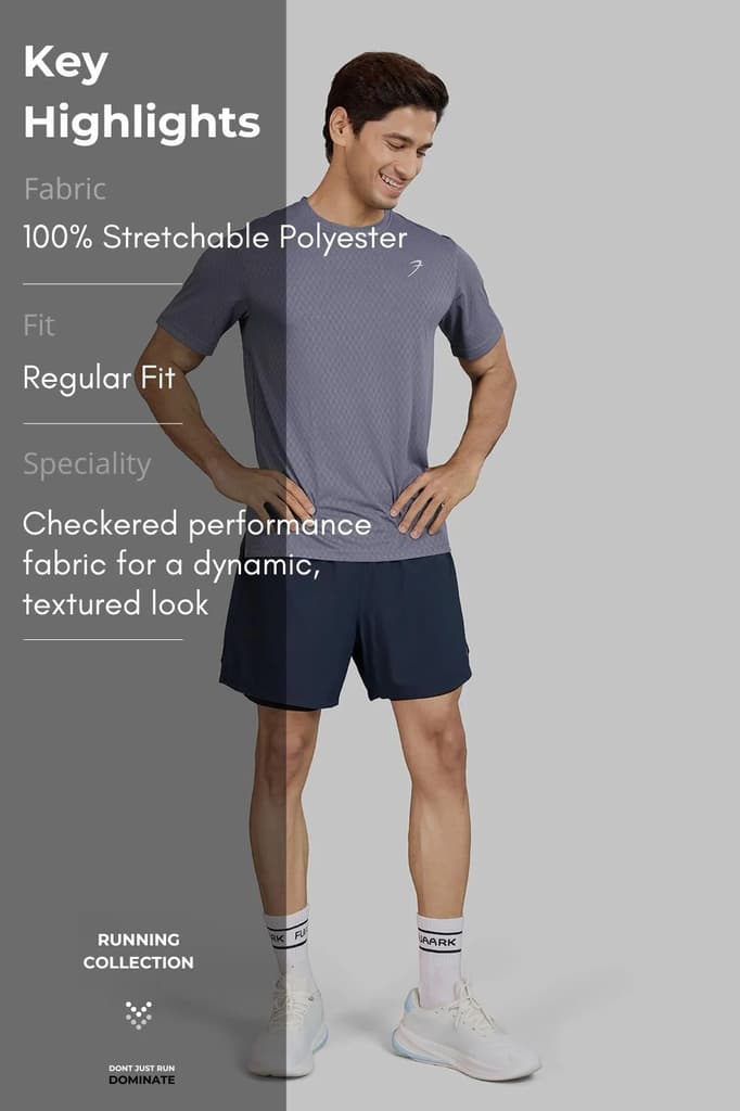 Motion Running T-shirt Grey — photo 4