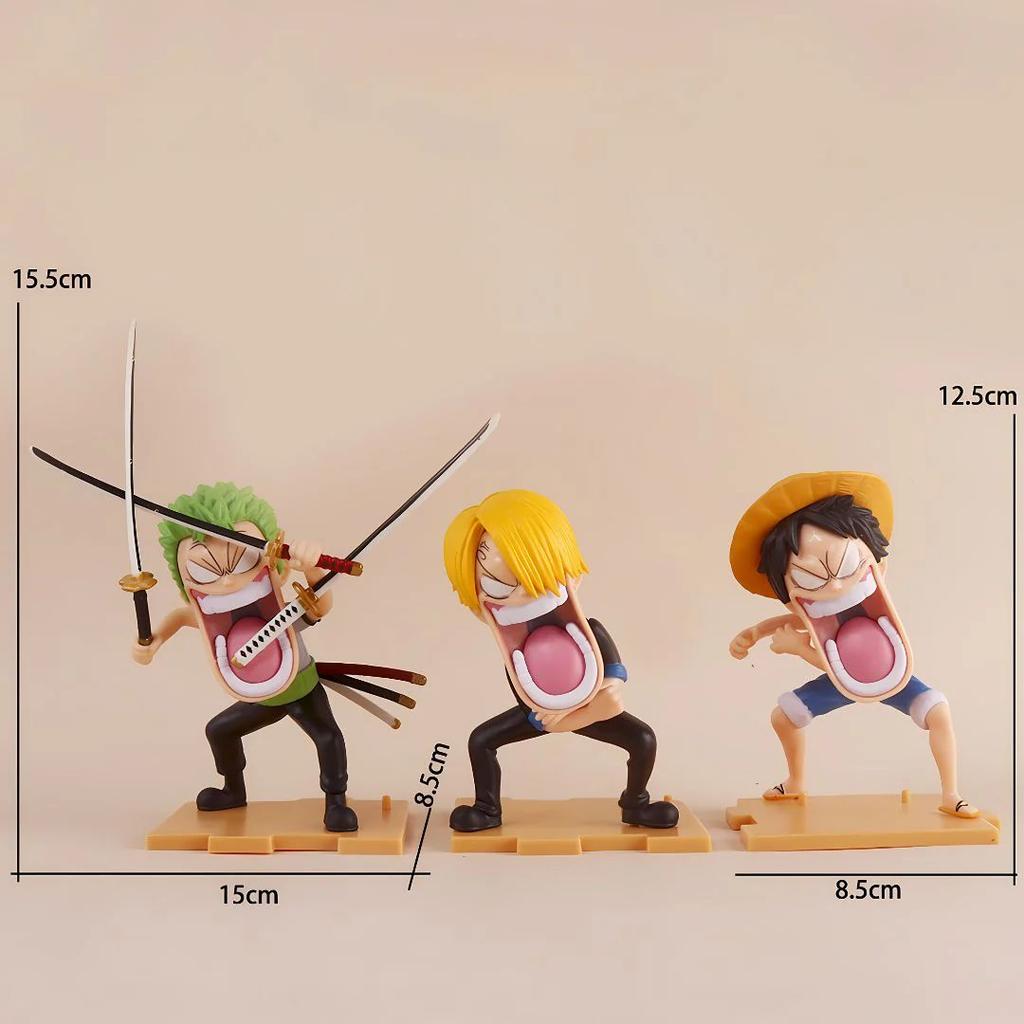 One Piece Big Mouth Crew | Luffy, Zoro, and Sanji Collectibles — photo 2