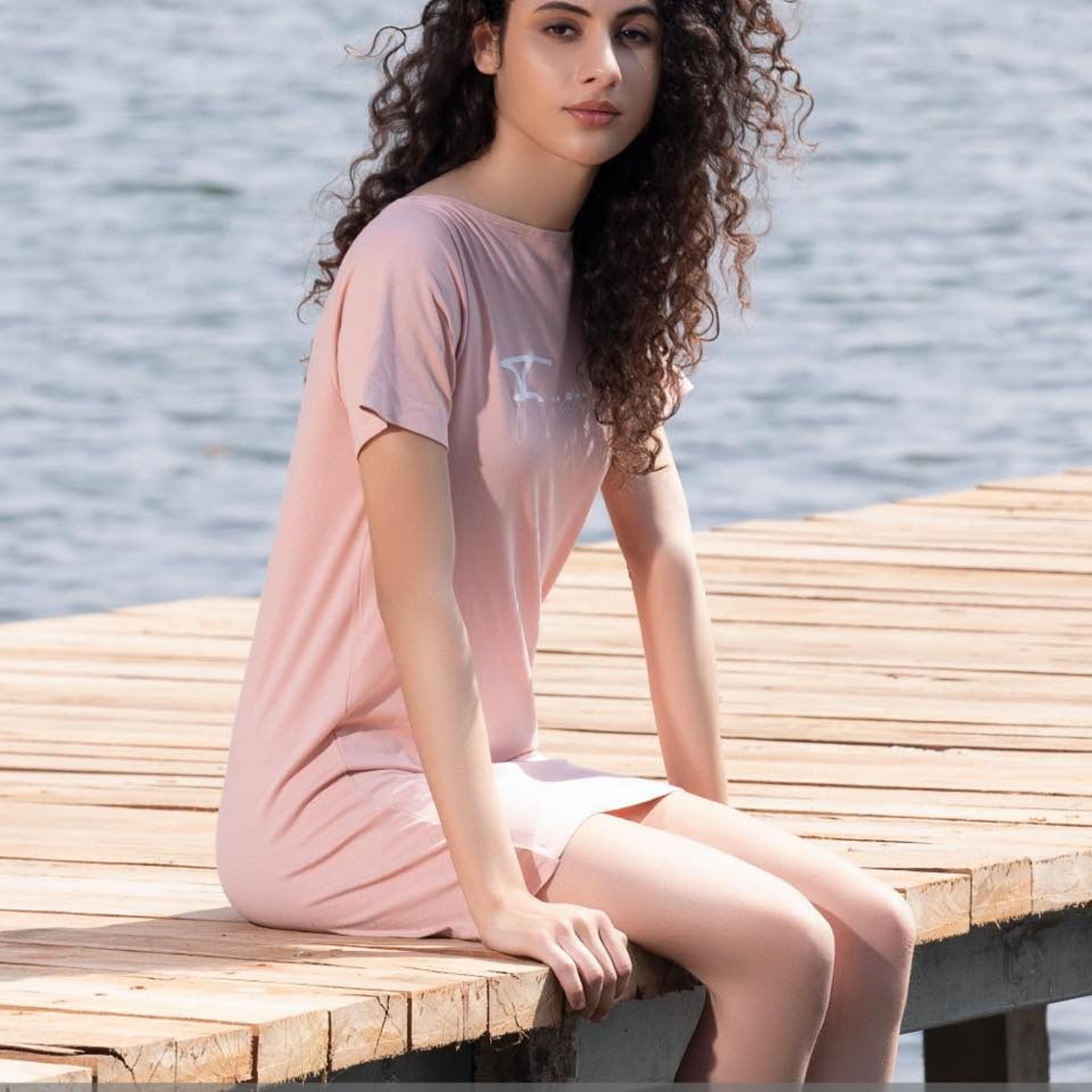 Twin Skin Women's T-shirt Dress (Pack of 1)