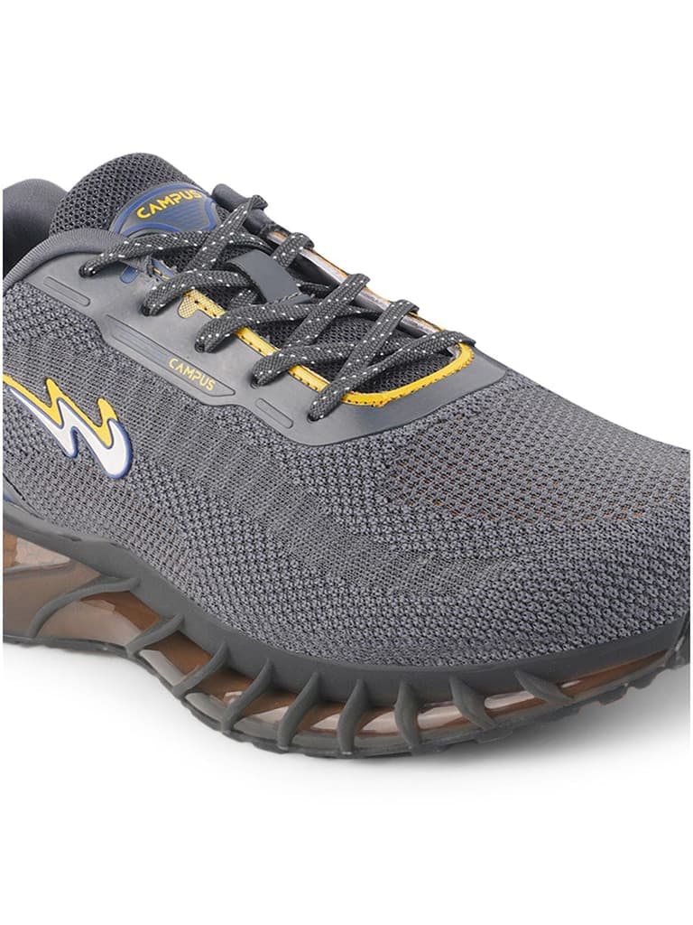 HOOD Grey Men's Running Shoes — photo 5