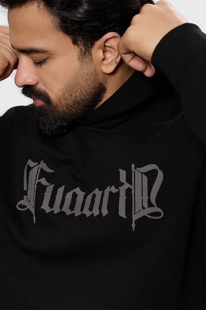 Brookline Oversized Hoodie Black — photo 4