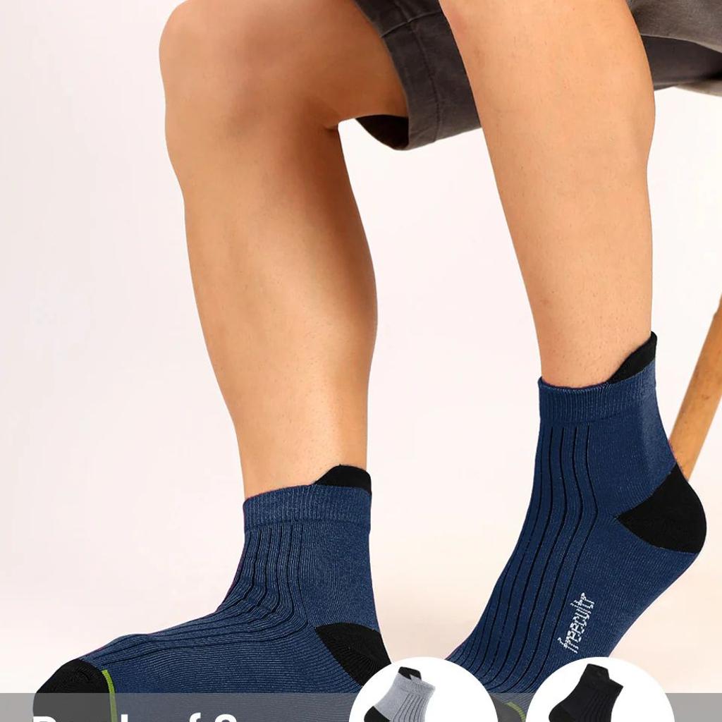 Bamboo Ankle Socks-Pack of 3
