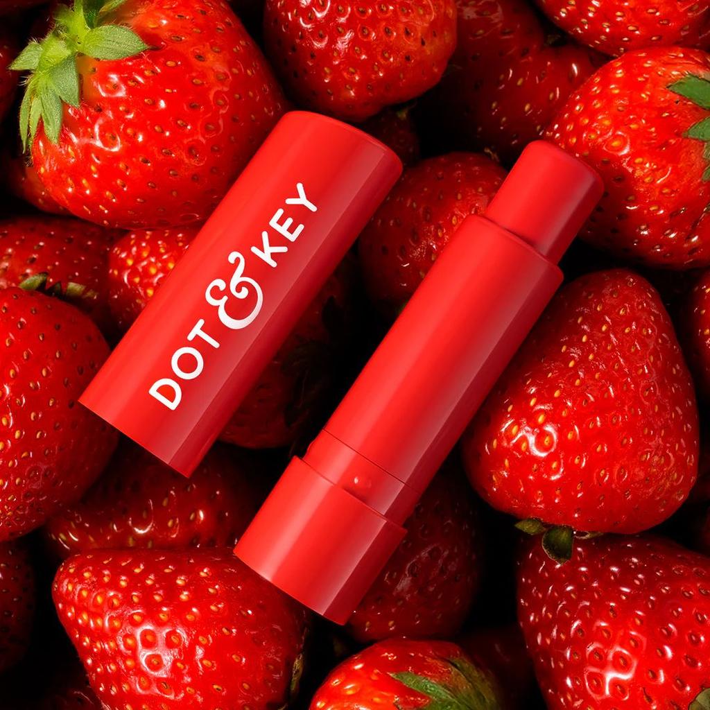 Barrier Repair Hydrating Lip Balm In-Vivo Tested SPF 50+ PA+++ — Strawberry Red - High Tinted