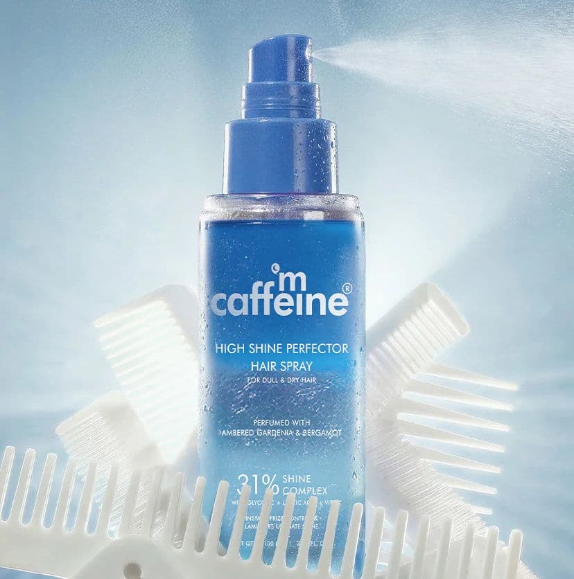 Anti-Frizz Perfume Hair Spray, 31% Shine Complex For Instant Gloss