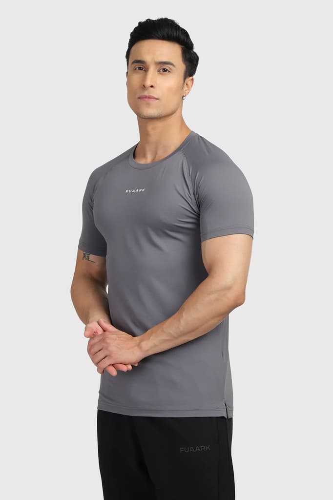 Sleek T-shirt Grey — photo 4