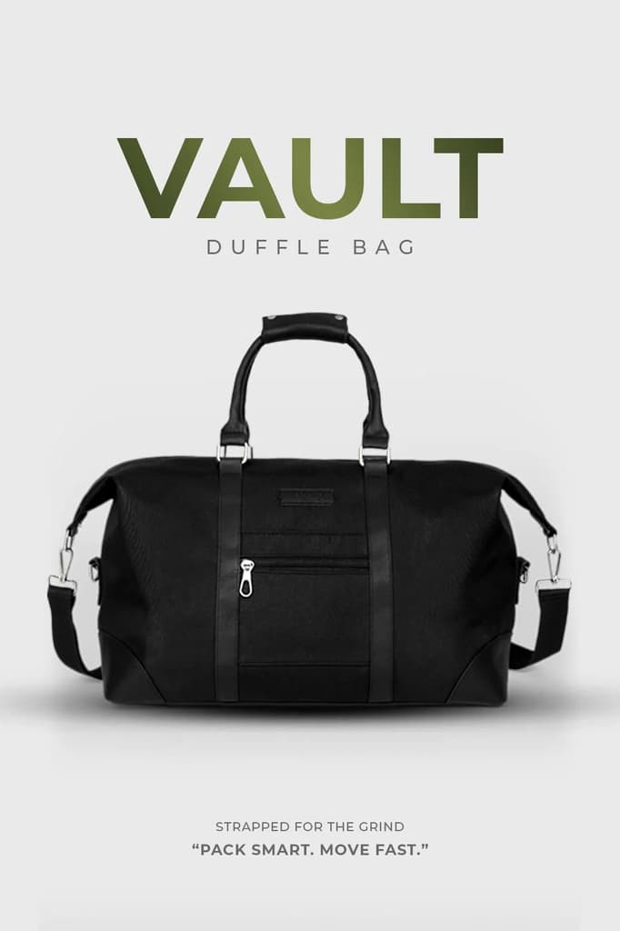 Vault Duffle Bag Black — photo 2